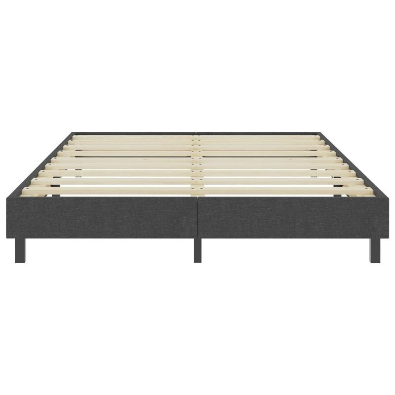 Boxspringbedframe – Boxspringbed – Bedframe – Slaapkamerbed – Bedonderstel – Modern Grijs – Queen Size 160x200 cm – Laag Profiel – Eenvoudig Monteren