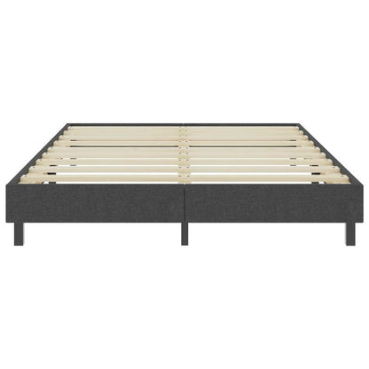 Boxspringbedframe – Boxspringbed – Bedframe – Slaapkamerbed – Bedonderstel – Modern Grijs – Queen Size 160x200 cm – Laag Profiel – Eenvoudig Monteren