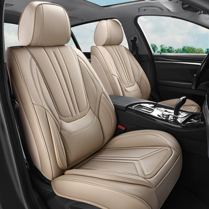 Autostoelhoes – Stoelhoes – Stoelhoezen – Autostoelbeschermer – Autostoelhoes – Universele Pasvorm – Premium PU Leer – Comfortabele Sponsvulling