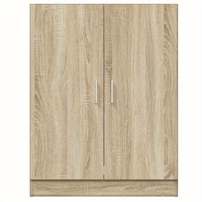 Wasmachine Kast – Wasmachine Ombouwmeubel – Drogerkast – Opbergkast – Werkblad Wasruimte – Sonoma Eiken Kleur – Stevig & Duurzaam – Ruimtebesparend Design