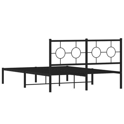 Bedframe Metaal Queen Size – Bedbodem Stalen Frame – Industrieel Bed – Slaapkamer Meubel – Minimalistisch Bed – Stevige Constructie – Zonder Matras