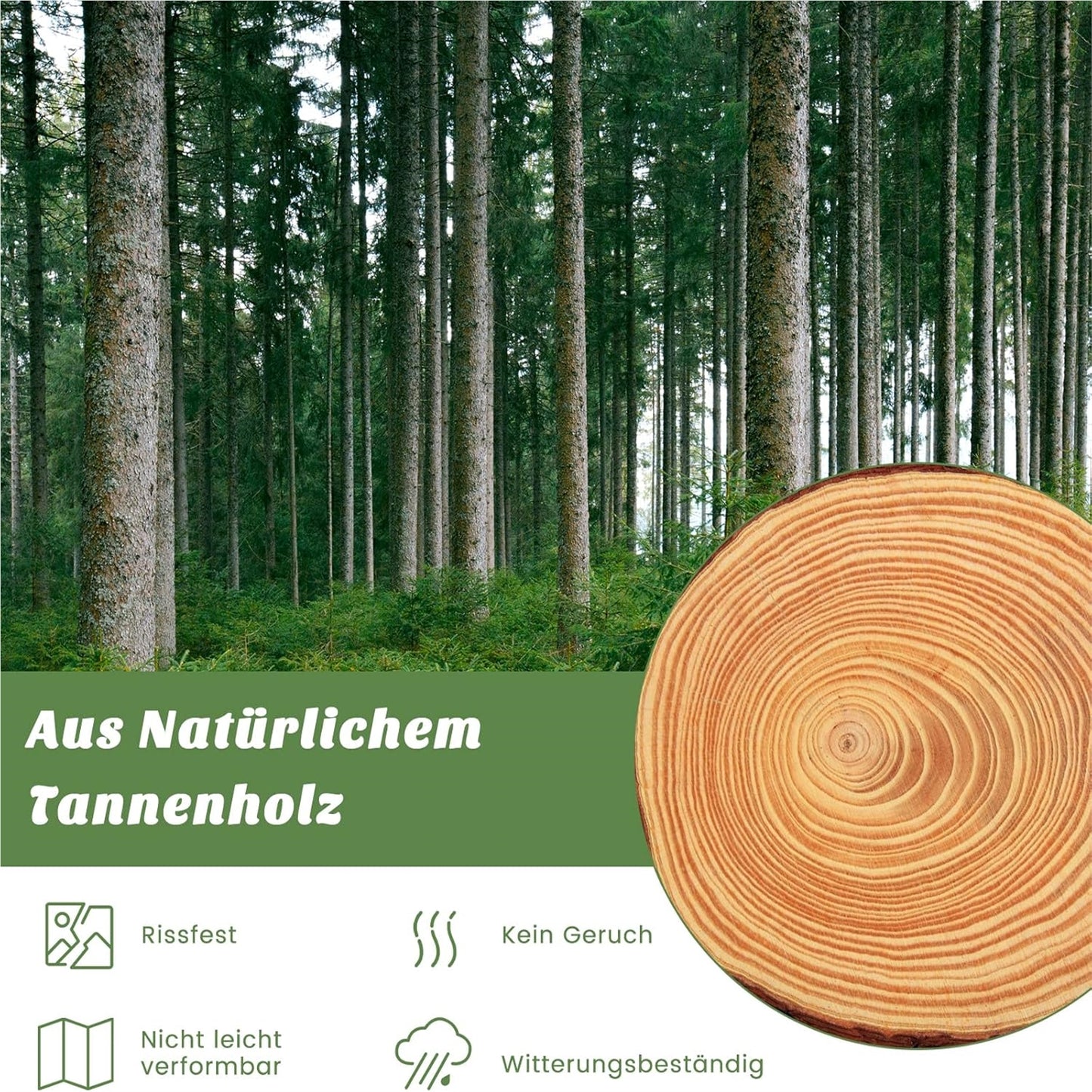 Houten Hoogtebak – Verhoogde Plantbak – Tuinbak Met Omheining – Plantenbak Voor Kruiden – Groentebak – 107x107x70 cm – 9 Plantvakken – Weerbestendig Natuurlijk Hout