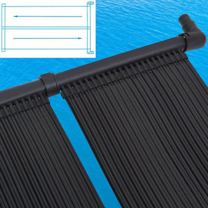 Zonnepaneel Zwembadverwarming – Solar Panel – Zwembadverwarming – Zwembadverwarmer – Spa Verwarmer – Zwart – 80x310 cm – Hoogrendement – Weerbestendig kunststof