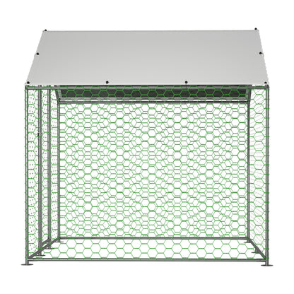 Dierenren – Kippenren – Konijnenren – Kleine Dierenren – Puppyren – Stevige Metalen Constructie – Vergrendelbare Deur