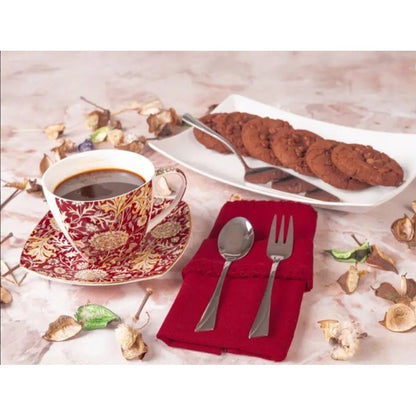 Cutlery in The Case | 72pcs | 12 People | Stainless Steel | Fork | Spoon | Knife | Ideal As a Gift | Case | ZL6507