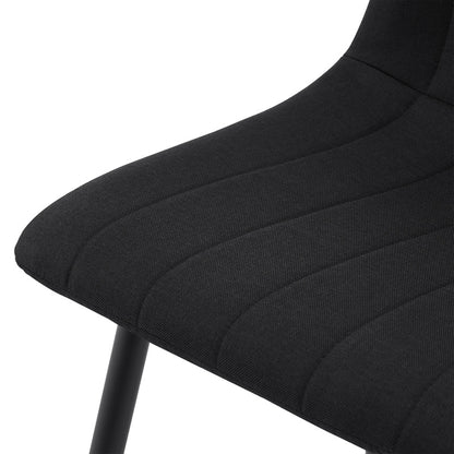 Eetkamerstoelen – Stoelen – Kuipstoelen – Eettafelstoelen – Keukenstoelen – Gestoffeerd – Stalen Onderstel – Set van 4 – Max 120 kg draaggewicht