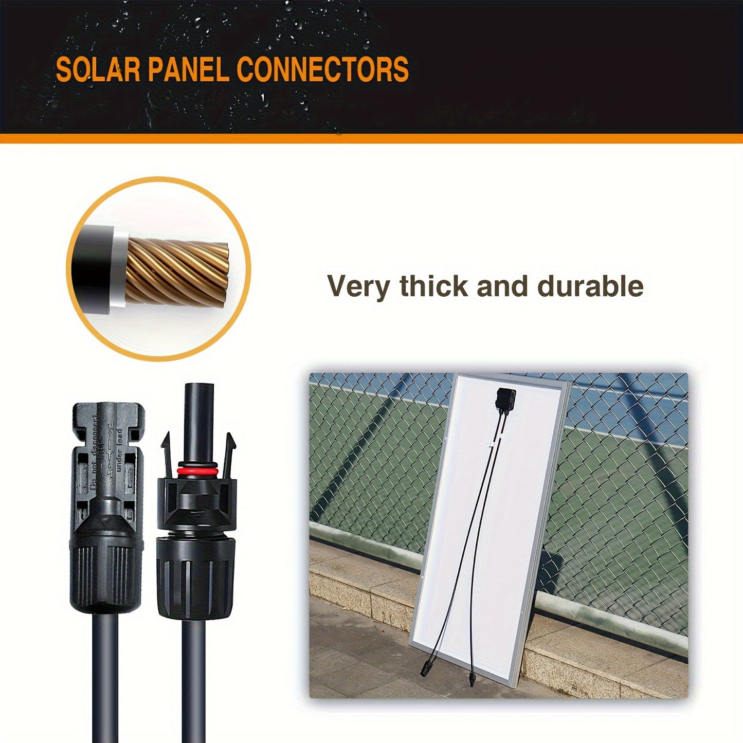 Zonnepanelen – Monokristallijne Panelen – 12V Solar Panelen – Caravan Zonnepanelen – Boot Zonnepanelen – 2x 100 Watt – Weerbestendig