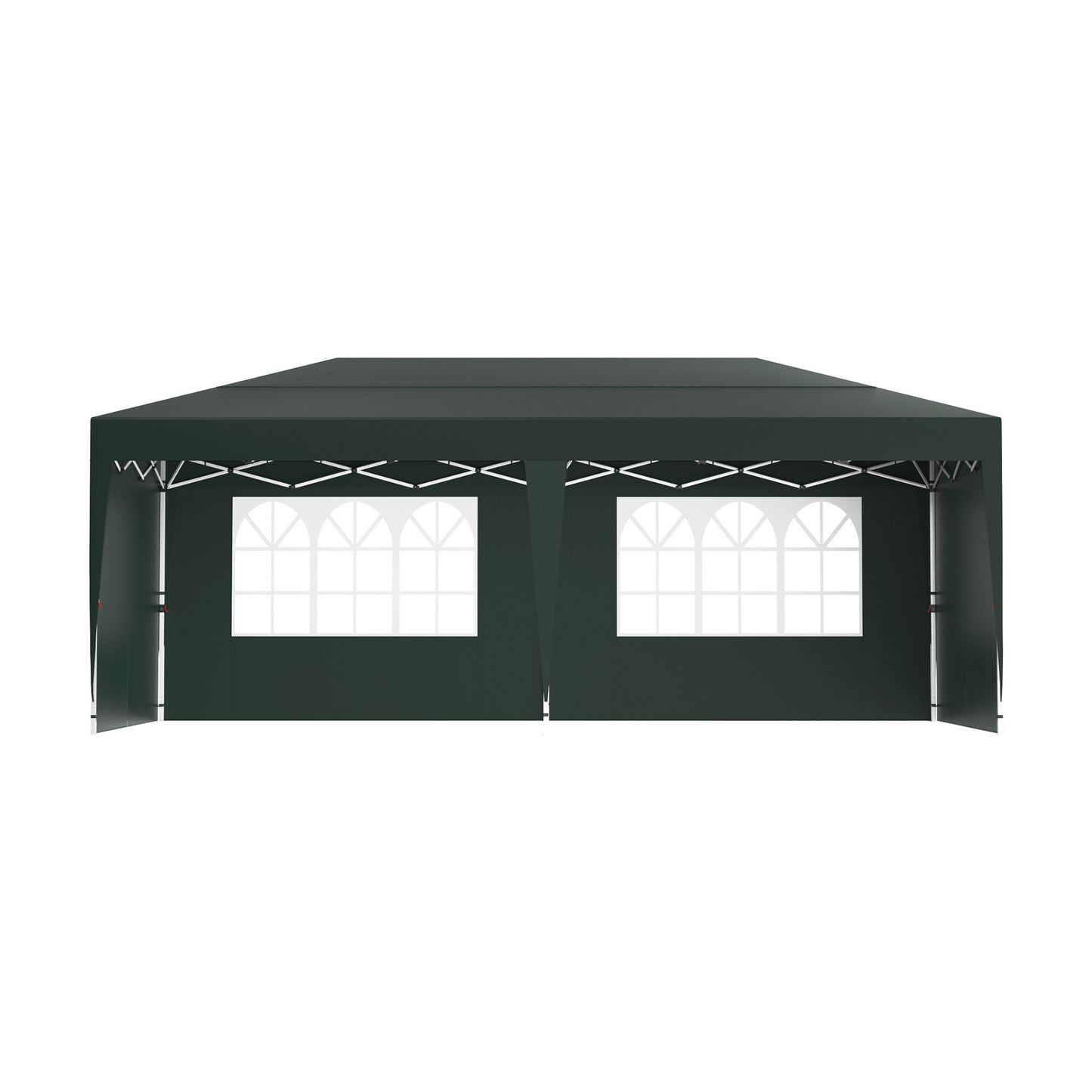 Partytent – Paviljoen – Tuintent – Feesttent – Opvouwbare Tent – 3x6m – Waterdicht Oxford Polyester – Stabiel Gecoat Stalen Frame