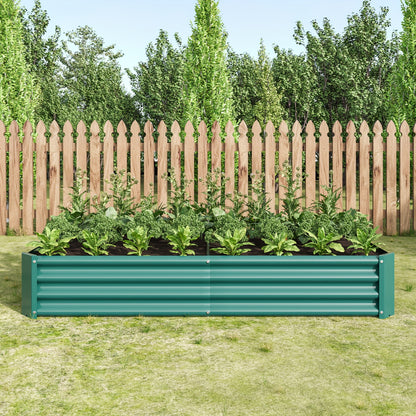 Hoogtebed Tuin – Verhoogd Plantenbed – Moestuinbak – Tuinbak – Bloemenbak – Metalen Plantbak – Stevig Stalen Frame – Zonder Bodem Ontwerp