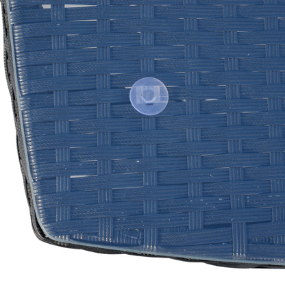 Rattan Tuinmeubelset – Bistroset – Balkonset – Tuinstoelen – Tuinmeubilair – Grijs – Poly Rattan & Stalen Frame – Glas Tafelblad met Kussens