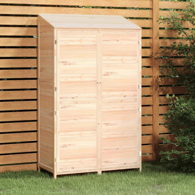 Tuinhuisje – Buitenschuur – Tuinschuur – Berging – Opberghuis – Massief Vurenhout – 102x52x174,5 cm – Weerbestendig Design