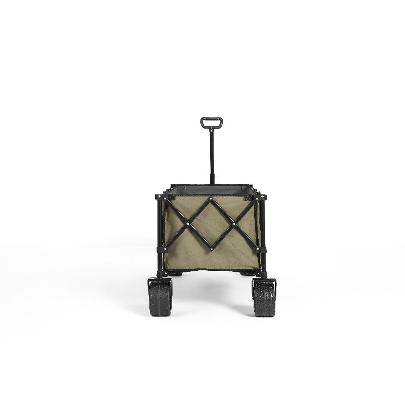 Inklapbare Transportwagen – Vouwkar – Tuinkar – Strandwagen – Laadwagen – 300 Liter Inhoud – Zware Last Tot 99,79 KG