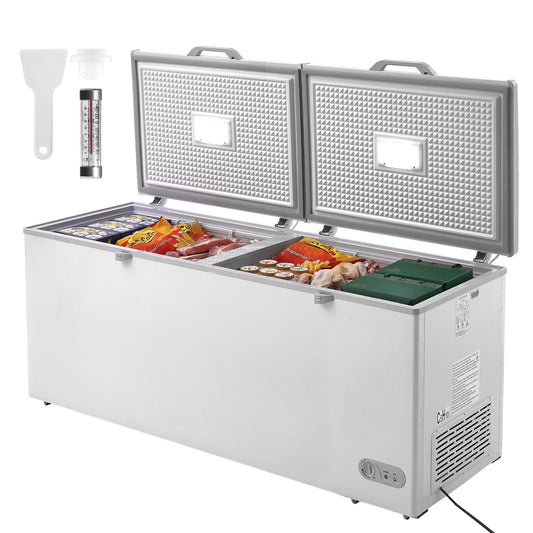 Vriezer – Diepvrieskist – Vrieskast – Diepvriezer – Vrieskist – Grote 561L Inhoud – Instelbare Thermostaat