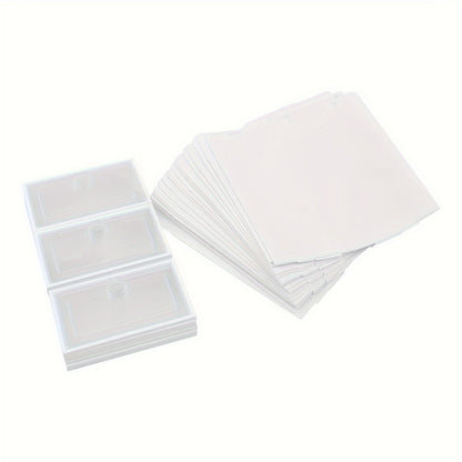 Schoenendozen – Opbergdozen – Schoenverpakking – Stapelboxen – Organizer – 20 Stuks Wit – Waterdicht ABS Plastic – Stapelbaar Met Flip Top Deksel