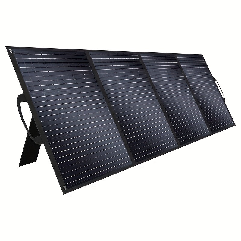 Zonnepaneel – Draagbaar Zonnepaneel – Opvouwbaar Zonnepaneel – Solar Charger – Powerstation Zonnepaneel – 200W Hoog Vermogen – Compact & Weerbestendig