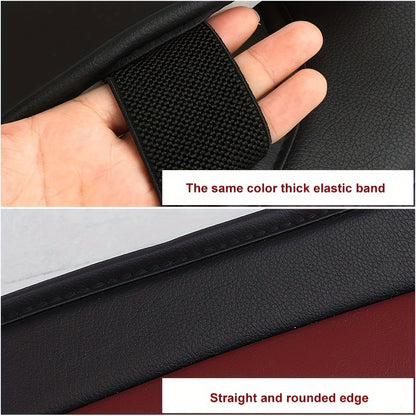 Autostoelhoezen 5-Zits – Stoelhoezen Auto – Autostoelbekleding – Auto Interieur Bescherming – PU Leer – Universele Pasvorm – Comfortabel Sponsmateriaal – Waterbestendig
