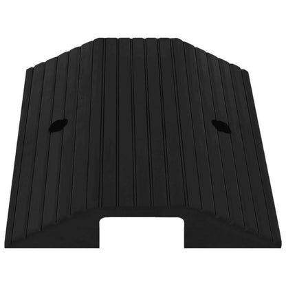 Drempelhulp – Drempelramp – Drempeloplossing – Toegangshelling – Rolstoelhelling – Set Van 3 – Rubber Met Antislip – 49x40x8 Cm