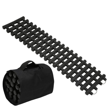 Sneeuwkettingen – Antislip Matten – Tractieplaten – Sneeuwsokken – Traction Mats – 100 x 21 cm – Versterkt Rubber Met Stalen Kabels