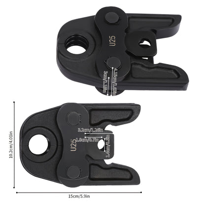 Buisknipmal – Hydrauliekslangtang – Perstang – Krimptang – Buisknijptang – Cr40 Staal – Voor Buizen 25 mm – Eenvoudige Montage – Duurzaam & Slijtvast