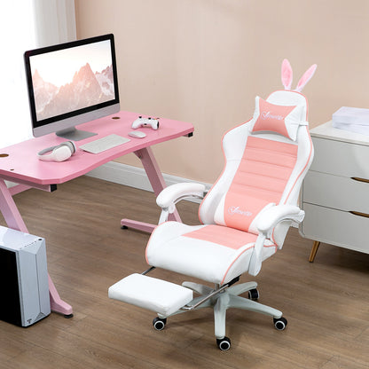 Gamingstoel – Gamestoel – Gaming Chair – Game Stoel – Bureaustoel – Ergonomisch Design – Verstelbare Hoogte en Rugleuning