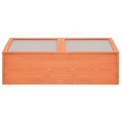 Kweekkas – Tuinkas – Broeikas – Plantenkas – Mini Kas – Houten Constructie – Compact 100x50x34 cm