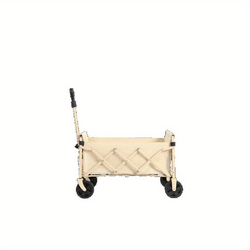 Bolderkar – Inklapbare Bolderwagen – Vouwkar – Transportkar – Trolley – Lichtgewicht Met Standaard Formaat – Stalen Frame Met All-Terrain Wielen