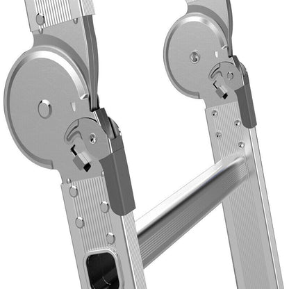 Multitrap – Vouwladder – Werkplatform – Steigertrap – Aluminium Trap – Lichtgewicht Aluminium – Veiligheidsvergrendeling