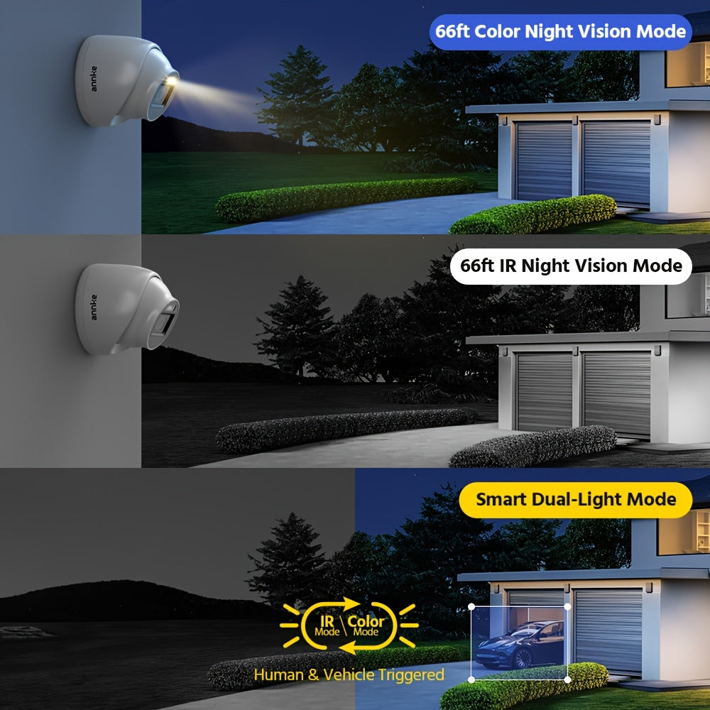 Beveiligingscamera Systeem – Camerabewaking – Bewakingscamera – CCTV Camera – Surveillance Set – 8 Kanaals 1080P DVR Recorder – IR Nachtzicht 30m – AI Bewegingsdetectie Met Email Alerts