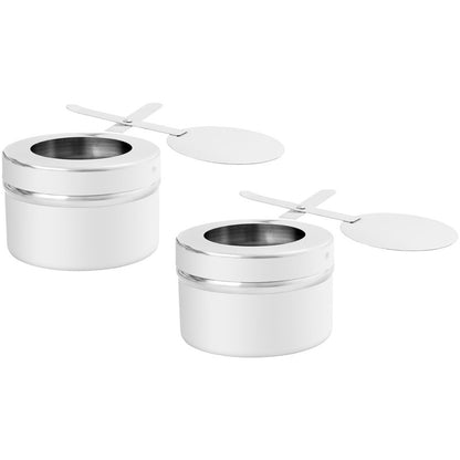 Warmhoudbak – Buffetpan – Voedselwarmer – Pasteibak – Cateringbak – RVS Met Glazen Deksel – 8,5 Liter GN 1/1 – Waterbad Zonder Elektriciteit