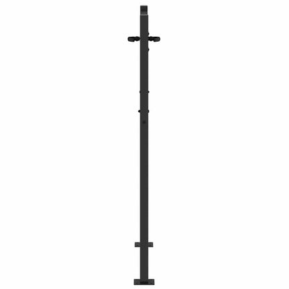 Poort – Tuinpoort – Schuttingdeur – Hekpoort – Tuinafscheiding – 105x150 cm – Gepoedercoat Staal – Beveiligd Slot