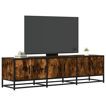 TV meubel – Tv kast – Tv meubel met opbergruimte – Media meubel – Entertainment meubel – Variant Brun – Ruime opslag – Duurzaam materiaal zonder hout