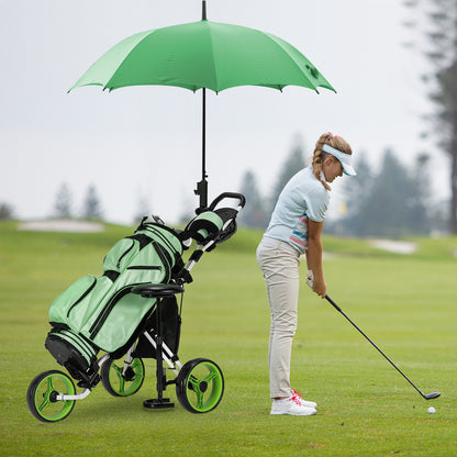 Golfbuggy – Golftrolley – Golfpushcart – Golfkar – Golfwagen – Lichtgewicht Opvouwbaar – Verstelbaar Zitje & Handgreep – Duurzaam PP Materiaal – Ergonomisch Design