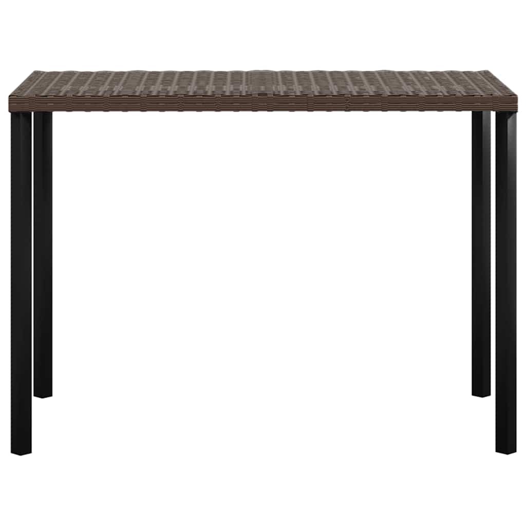Loungeset – Tuinset – Loungebank – Zitgroep – Loungeset Poly Rattan – L-vormig – Weerbestendig Gepoedercoat Stalen Frame – Inclusief Zachte Kussens