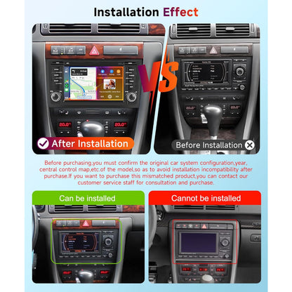 Android Autoradio – Multimedia Systeem – Inbouw Navigatie – Touchscreen Headunit – 7 Inch Scherm – 4G Wifi Verbinding – Android 15 OS – Bluetooth 5.0 – Wireless CarPlay & Android Auto