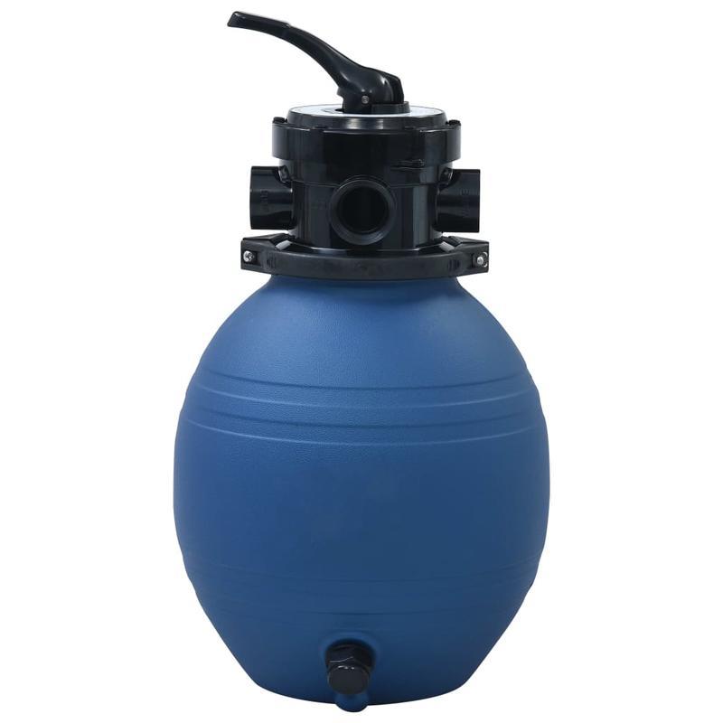 Zandfilter – Zwembadfilter – Filterpomp – Waterfilter – 4-Standenschakelklep – Compact 300 Mm – Duurzaam Kunststof - QUORE