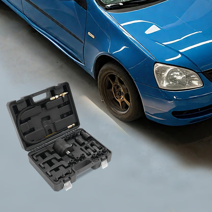 Diesel Injector Puller – Injector Trekker – Injector Demonteerset – Pneumatische Injectorverwijderaar – Diesel Injector Ontmantelingsset – 24-delig – Carbon Stalen Constructie – Compleet Met Koffer