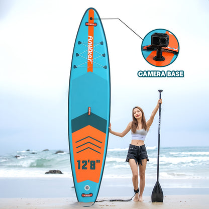 Opblaasbaar Paddleboard – SUP Board – Stand Up Paddle – Watersportboard – Inflatable Board – 385x85x15 cm – Duurzaam PVC Materiaal