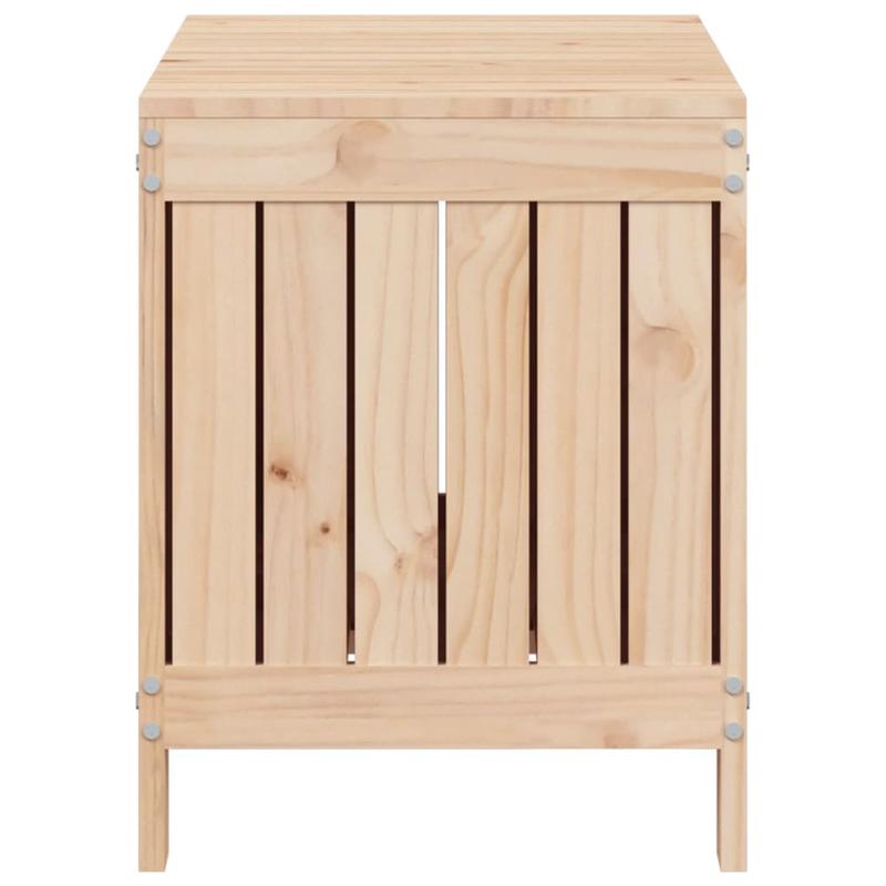 Tuinkist – Opbergbox – Kussenbox – Tuinopbergbox – Tuinberging – Massief Dennenhout – 76x42,5x54 cm – Robuust & Natuurlijk