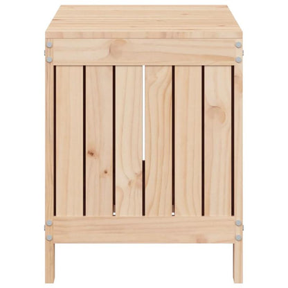 Tuinkist – Opbergbox – Kussenbox – Tuinopbergbox – Tuinberging – Massief Dennenhout – 76x42,5x54 cm – Robuust & Natuurlijk