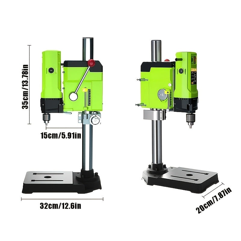 Boormachine – Boorpers – Boormachine Tafelmontage – Boren – Klopboormachine – 880W Vermogen – 6 Snelheden Instelbaar