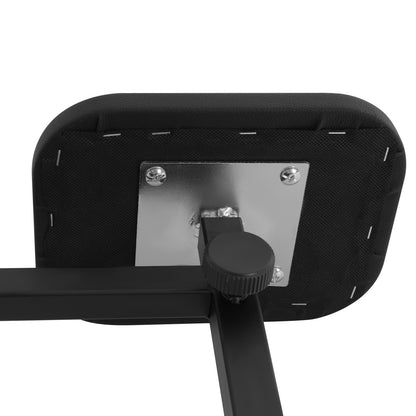 Pedicurestoel – Pedicurekruk – Behandelstoel – Voetsteun – Salonstoel – Verstelbare Hoogte en Lengte – Stevig IJzeren Frame met Anti-slip Voetpadden