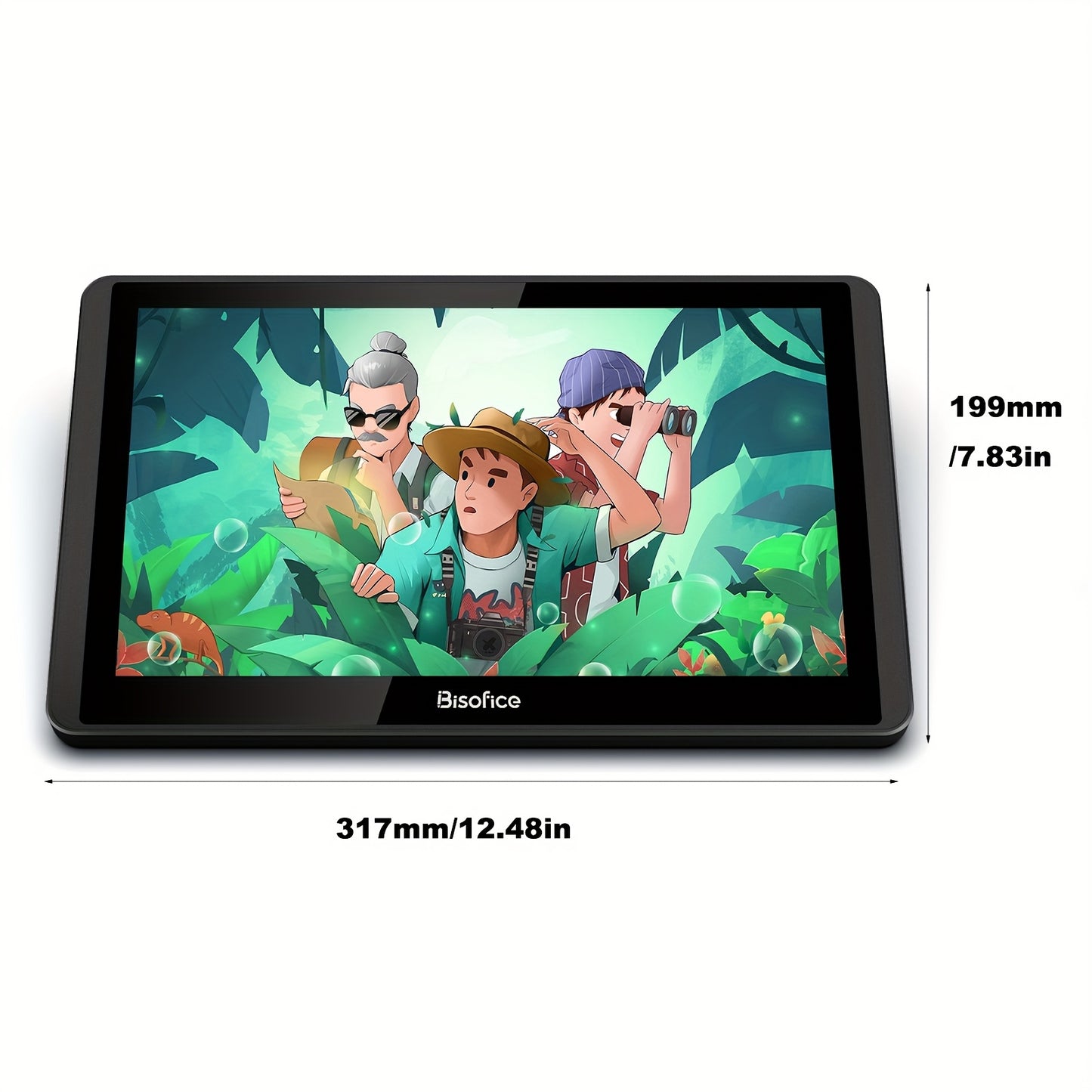 Tekentablet – Tekenscherm – Grafisch Tablet – Digitale Tekentablet – Digital Drawing Tablet – 11,6 Inch H-IPS Scherm – 8192 Drukniveaus & 127% sRGB Kleurweergave