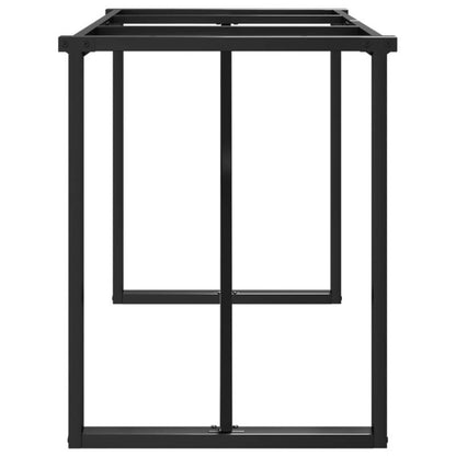 Dining Table Frame in O-Shape 140X60X73 Cm Steelfurniture Legs, Metal Table Legs, Wooden Table Legs, Stainless Steel Table Legs, Acrylic Table Legs, Hairpin Table Legs, Adjustable Table Legs, Folding Table Legs, Load-Bearing/ Heavy-Duty Table Legs