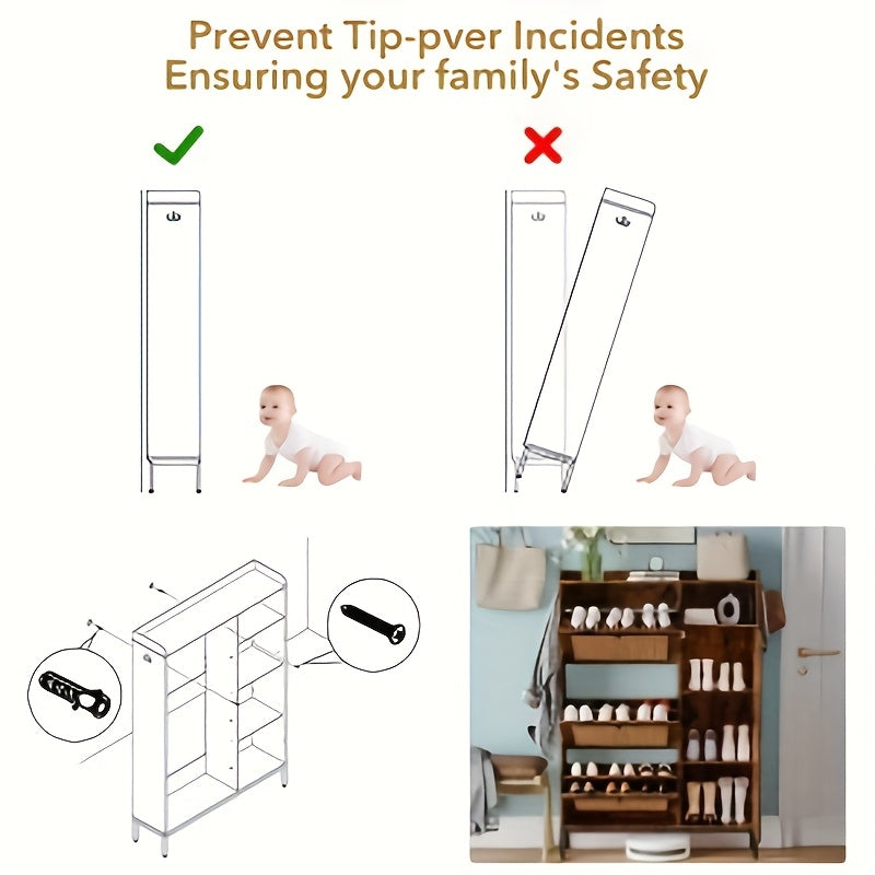 Schoenenkast – Schoenenrek – Schoenenopberger – Halmeubel – 3 Lades Met Rieten Front – Verstelbare Planken & Metalen Knoppen – Smal Vrijstaand Design – Vintage Stijl