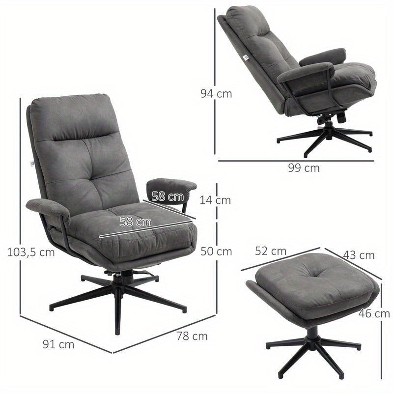 Leisure chair, comfortable living room furniture, multifunctional seat, suitable for living room, bedroom, dining room, hallway, balcony. Perfect home decoration, Bedroom Seating, Balcony Chair, Contemporary Seating, Cozy Ott