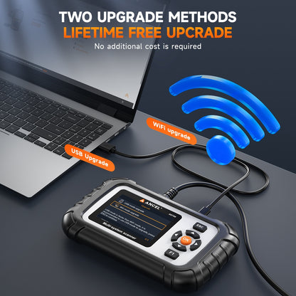 OBD2 Autodiagnose Tool – Auto Scanner – Motor Diagnosetester – Foutcode Uitlezer – Diagnosesysteem – Touchscreen Android – Gratis Levenslange Updates
