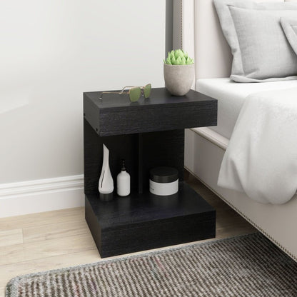 Salontafel – Bijzettafel – Koffietafel – Side Table – Witte Marmerlook – Stalen Frame – Set Van 2 – Compact & Stabiel