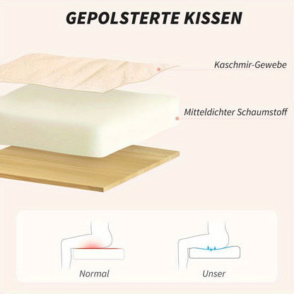 Ergonomische Bureaustoel – Bureaustoel Home Office – Werkstoel – Desk Chair – Kantoorstoel – Verstelbare Armleuningen – Zachte PU Bekleding