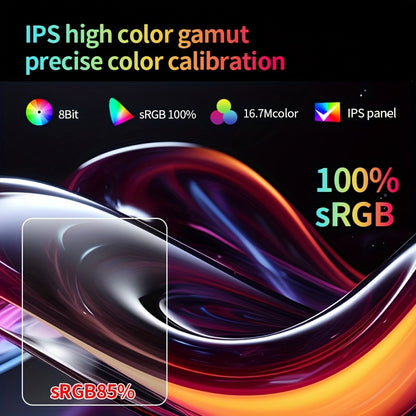 Gaming Monitor – Computer Scherm – Pc Display – Curved Monitor – Frameless Beeldscherm – 24,5 Inch – 200Hz Verversingssnelheid – Full HD 1080p IPS Panel