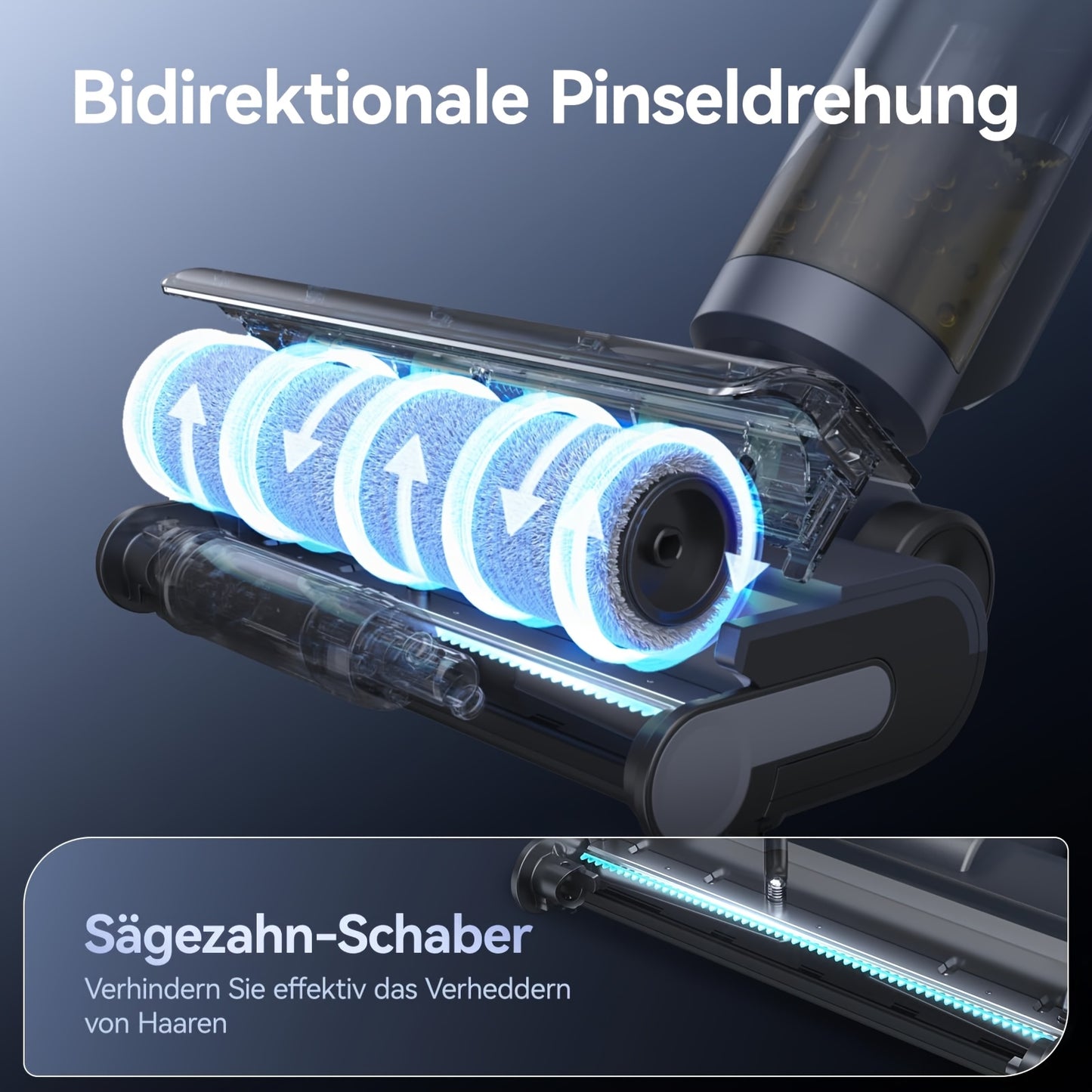 Natale Nat Potential Vacuüm – Stofzuiger – Zuigmachine – Schoonmaker – Vloerreiniger – Zelfreinigend Met Warm Water En Luchtdroogfunctie – Dubbele Randreiniging Met LED Display